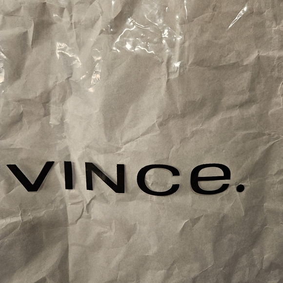 NWT - Vince Nouveau Magnolia Black Long Sleeve Satin Shirt Dress - Size XL - Picture 15 of 15